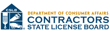 California State Contractors License logo